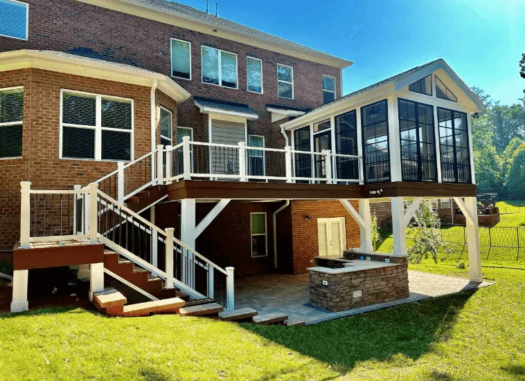 Custom composite deck NWA Region build — JHG Contracting LLC